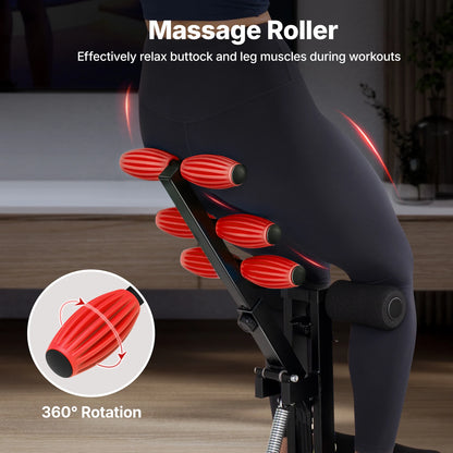 MERACH Deep Squat Machine Adjustable Glutes Trainer Machine Core Leg Push Up Workout Machine Multifunctional Buttocks Machine